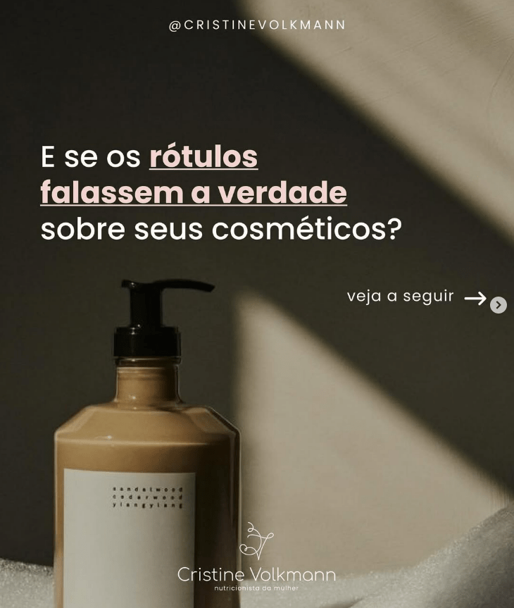 E se os rótulos falassem a verdade sobre seus cosméticos?